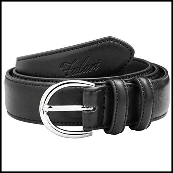 Genuine Leather Dress Belt With Single Prong Buckle main image 3